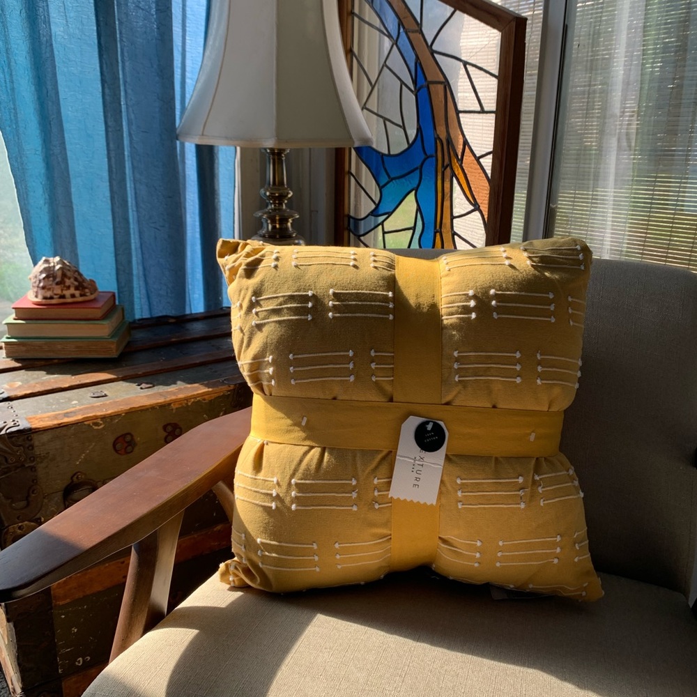 2 Pack 18” x 18” x 4” accent pillows